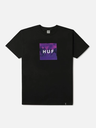 RIOT BOX LOGO TEE-BLK