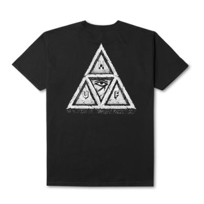 SUMRA TRIPLE TRIANGLE TEE-BLK