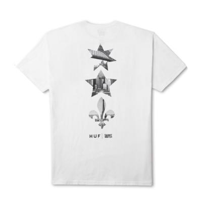 HUF X SAMMY WINTER TEE-WHT