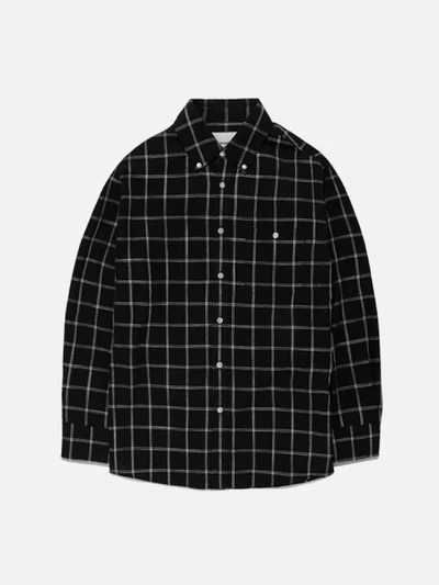 GSVS22-WINDOW CHECK SHIRTS GS [BLACK]