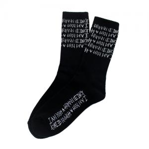 TRIPLE LOGO SOCKS - BLACK