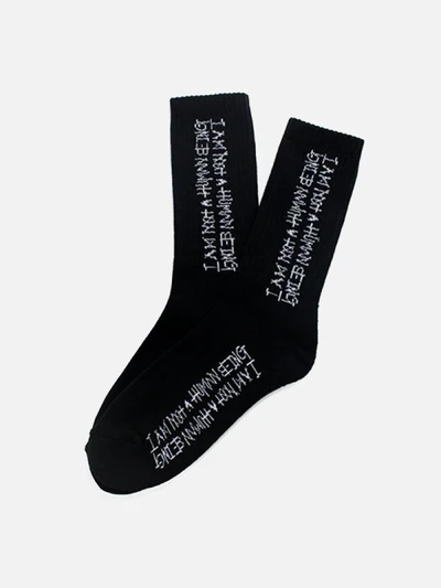 BASIC LOGO SOCKS - BLACK