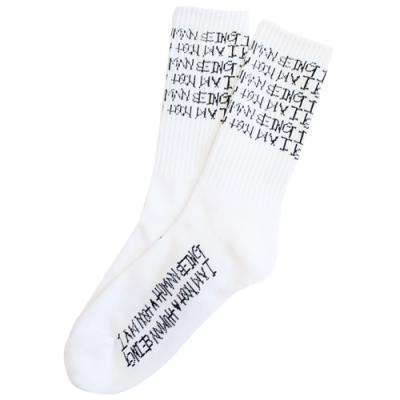 TRIPLE LOGO SOCKS - WHITE