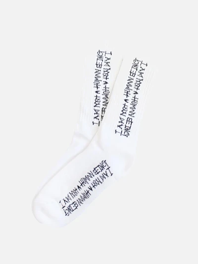 BASIC LOGO SOCKS - WHITE