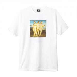 8 BALL GIRLS TEE-WHT