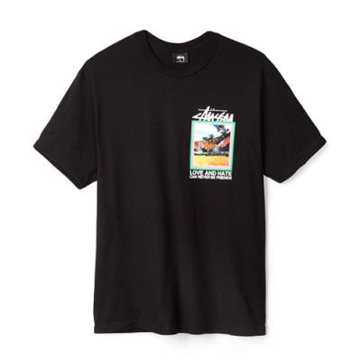 LOVE AND HATE TEE-BLK