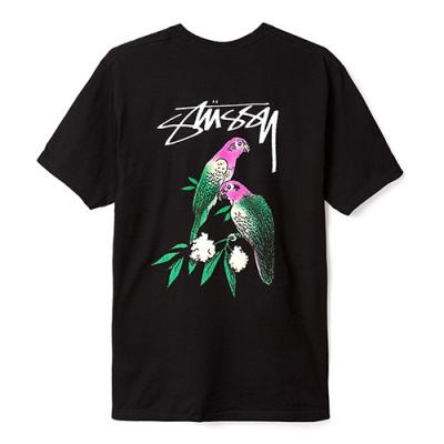 PARROTS TEE-BLACK