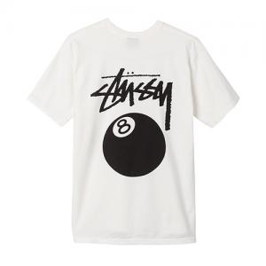 8 BALL PIG DYED TEE-NATURAL