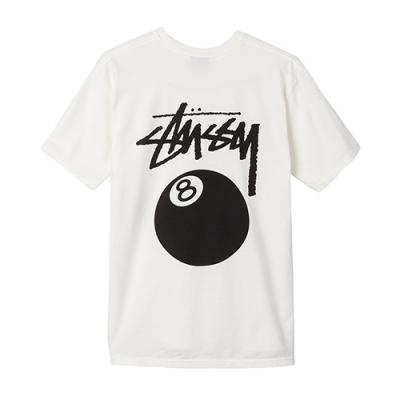 8 BALL PIG DYED TEE-NATURAL