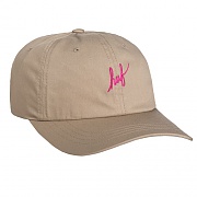 SCRIPT CURVE VISOR 6 PANEL-KHAKI