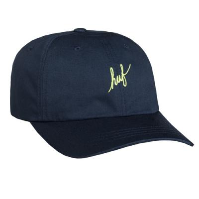 SCRIPT CURVE VISOR 6 PANEL-NVY
