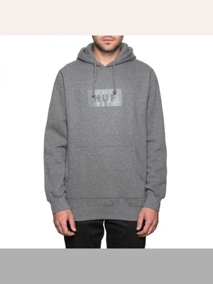 PUFF BAR LOGO PULLOVER HOOD-GRY