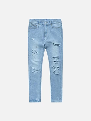 DAMAGED DENIM PANTS GS [LIGHT BLUE](GSVD01)
