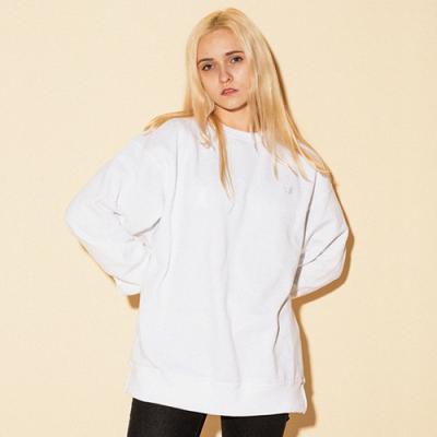 (S0888) 파워블렌드 맨투맨 WHITE