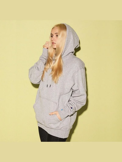 (S0889) 파워블렌드 후드티 OXFORD GREY
