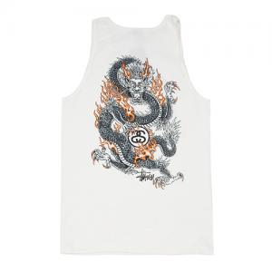 FIRE DRAGON PIG. DYED TANK-NATL