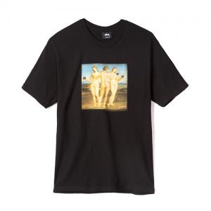 8 BALL GIRLS TEE-BLACK