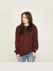 (S600) 더블드라이 에코플리스 맨투맨 MAROON