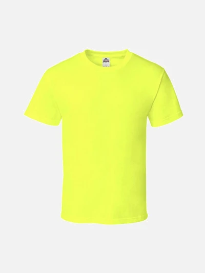 ADULT TEE-SAFETY GREEN