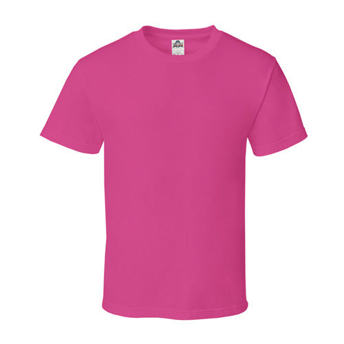 ADULT TEE-HOT PINK