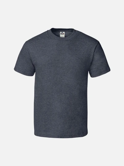 ADULT TEE-CHARCOAL HEATHER