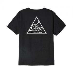 (163081005)NEXT ROUND 2 TEE-BLK/WHT