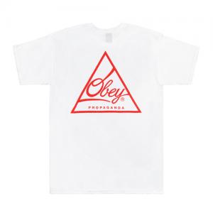 (163081005)NEXT ROUND 2 TEE-WHT/RED