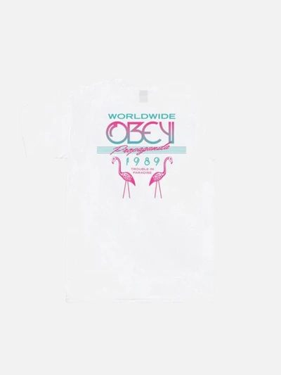 (163081526)TROUBLE IN PARADISE-WHT