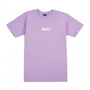 (163081216)OBEY JUMBLED TEE-LADR
