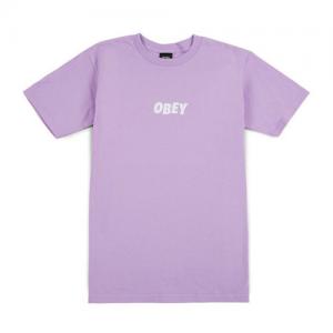 (163081216)OBEY JUMBLED TEE-LADR