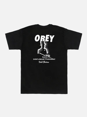 (163081471)BAD CHOICES TEE-BLK