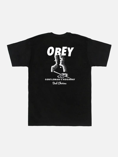(163081471)BAD CHOICES TEE-BLK