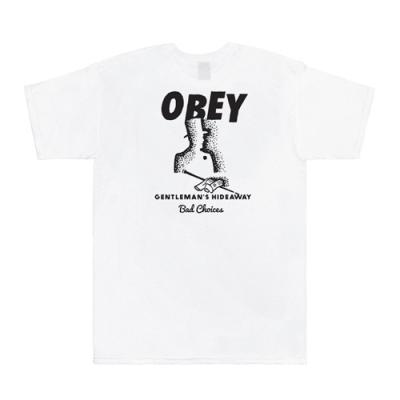 (163081471)BAD CHOICES TEE-WHT