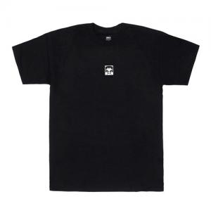 (163081221)HALF FACE TEE-BLK