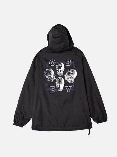 (126261478)WAVE LENGTHS ANORAK-BLK