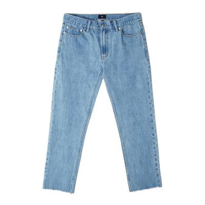 (142010054)NEW THREAT CUT DENIM-BLEACHED INDIGO