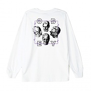 (164901478)WAVE LENGTHS L/S TEE-WHT