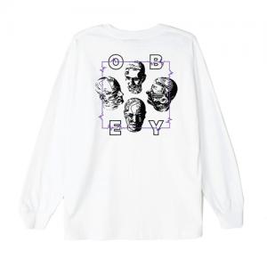 (164901478)WAVE LENGTHS L/S TEE-WHT
