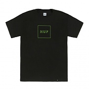 OUTLINE BOX LOGO TEE-BLK