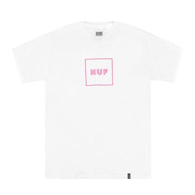 OUTLINE BOX LOGO TEE-WHT