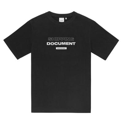 DOCUMENT T-SHIRTS GS [BLACK](GSVT63)