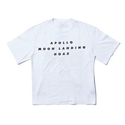 17SU MOON SQUARE WHITE TEE