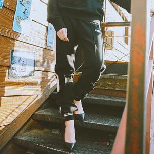 BOLD LOGO SWEATPANTS-BK
