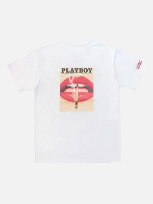 [HBXPB] PLAYBOY VINTAGE COVER TEE 3-WHITE