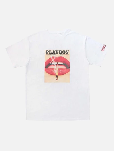 [HBXPB] PLAYBOY VINTAGE COVER TEE 3-WHITE