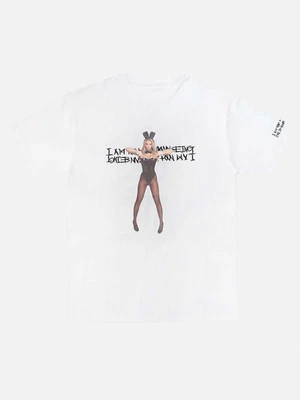 [HBXPB] BUNNY GIRL X IMXHB TEE-WHITE