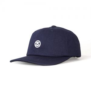 CONTRAST STRAP CAP-NAVY