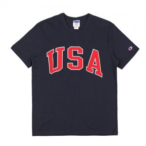 헤리티지 반팔티 PRINT(USA ARCH)NAVY