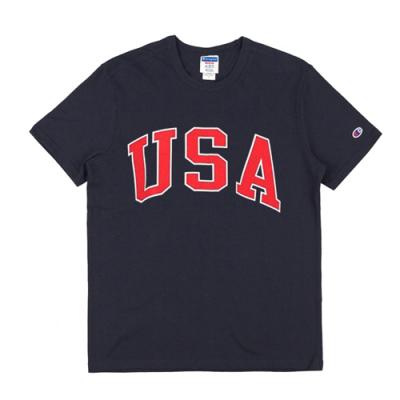 헤리티지 반팔티 PRINT(USA ARCH)NAVY