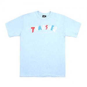 KNOCK-OFF S/S TEE-LIGHT BLUE